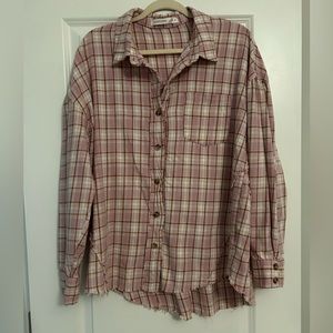 Altar’d State Oversized Women’s Flannel